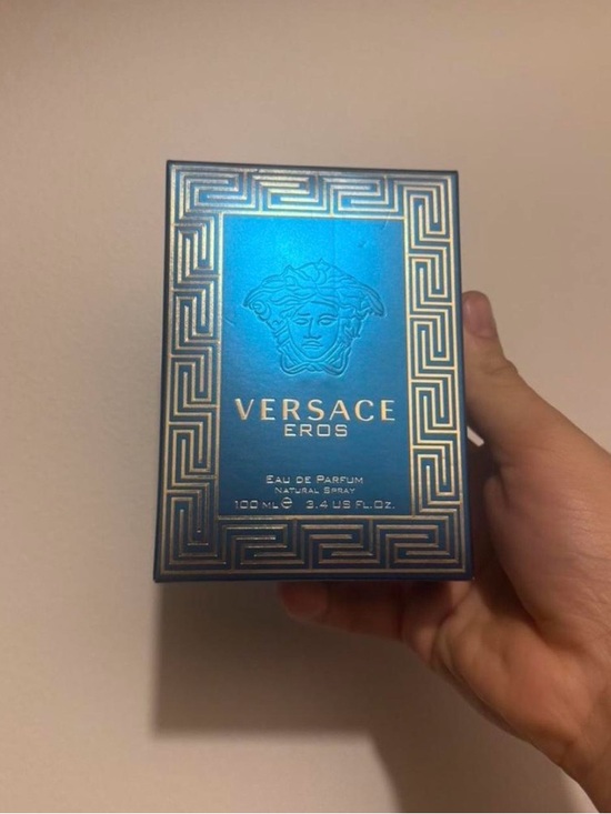 Versace Other - Versace Eros Metallic Blue and Gold Box